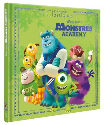 Couverture du livre « Monstres Academy » de Disney Pixar aux éditions Disney Hachette