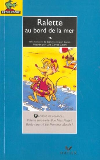 Couverture du livre « Ralette Au Bord De La Mer » de Guion et Catani aux éditions Hatier