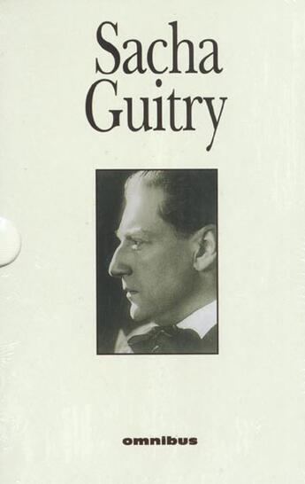 Couverture du livre « Coffret Theatre Sacha Guitry » de Sacha Guitry aux éditions Omnibus