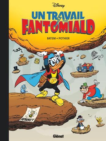 Couverture du livre « Un travail pour Fantomiald » de Nicolas Pothier et Batem aux éditions Glenat