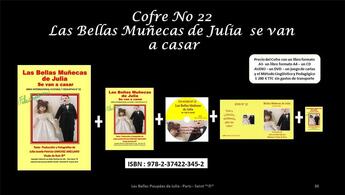 Couverture du livre « Las bellas munecas de Julia se van a casar » de Julia-Josepha-Patricia Sanchez aux éditions Croire Savoir Vouloir