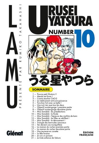 Couverture du livre « Urusei Yatsura Tome 10 » de Rumiko Takahashi aux éditions Glenat