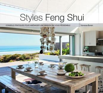 Couverture du livre « Styles feng shui » de Vanessa Boren aux éditions La Martiniere