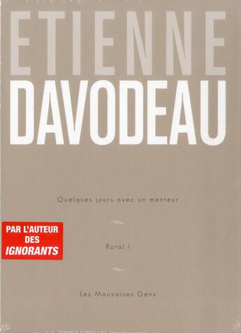 Couverture du livre « Davodeau ; coffret » de  aux éditions Delcourt