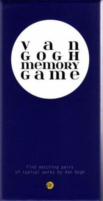 Couverture du livre « Van Gogh Memory Game /Anglais » de Van Gogh Museum Amst aux éditions Bis Publishers