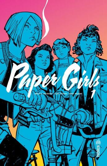 Couverture du livre « Paper girls Tome 1 » de Cliff Chiang et Brian K. Vaughan aux éditions Urban Comics