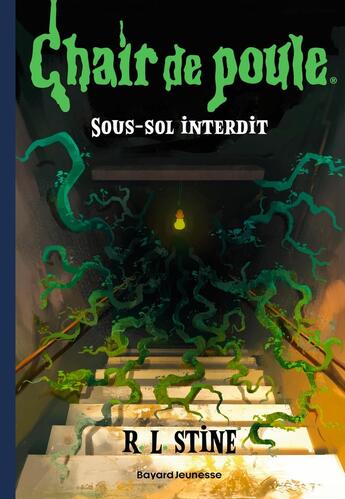 Couverture du livre « Chair de poule Tome 16 : Sous-sol interdit » de R. L. Stine aux éditions Bayard Jeunesse