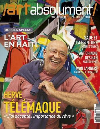 Couverture du livre « Art absolument n 62 l'art en haiti arta62 » de  aux éditions Art Absolument