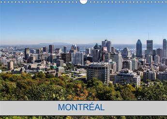 Couverture du livre « Montreal calendrier mural 2020 din a3 horizontal - photos de la ville de montreal » de Plourde Maplo aux éditions Calvendo