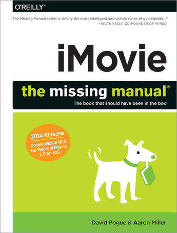 Couverture du livre « IMovie: The Missing Manual » de Pogue David aux éditions O`reilly Media