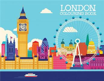 Couverture du livre « Min heo london coloring book » de Heo Min aux éditions Ammo