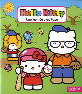 Couverture du livre « Hello Kitty ; une journée avec papa » de  aux éditions Hachette Jeunesse