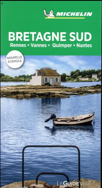 Couverture du livre « Le guide vert ; Bretagne sud, Rennes, Vannes, Quimper, Nantes » de Collectif Michelin aux éditions Michelin