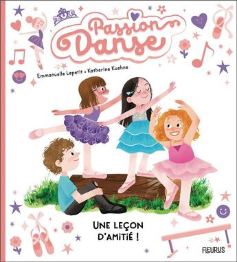 Couverture du livre « Une leçon d'amitié ! » de Emmanuelle Lepetit et Katherine Kuehne aux éditions Fleurus