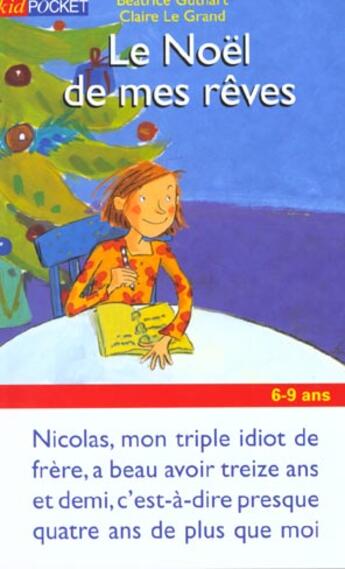 Couverture du livre « Le Noel Des Mes Reves » de Beatrice Guthart aux éditions Pocket Jeunesse