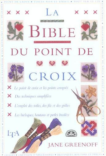 Couverture du livre « La Bible Au Point De Croix » de Jane Greenoff aux éditions Le Temps Apprivoise