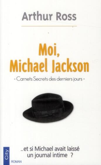 Couverture du livre « Moi, Michael Jackson » de  aux éditions City