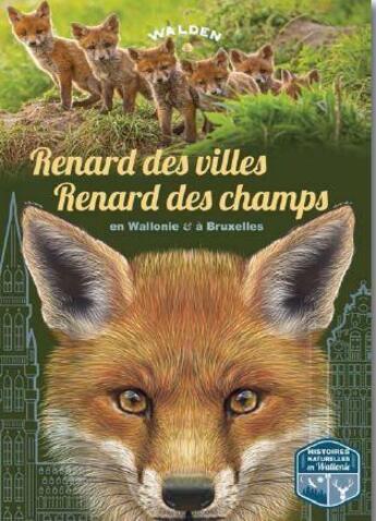 Couverture du livre « Renard des villes et des champs Bruxelles & Wallonie » de  aux éditions Walden