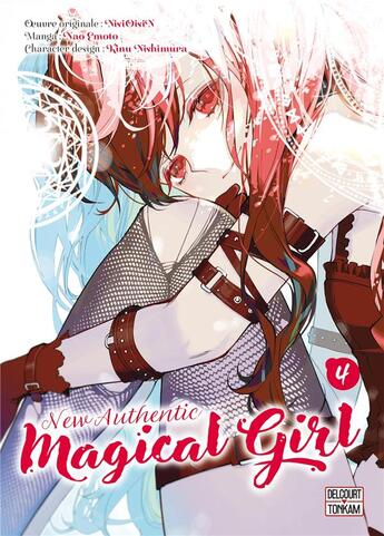 Couverture du livre « New Authentic Magical Girl T04 » de Nisioisin et Nao Emoto aux éditions Delcourt