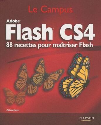 Couverture du livre « Flash cs4 » de Mathieu Gil aux éditions Pearson