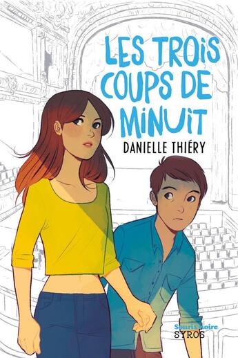 Couverture du livre « Les trois coups de minuit » de Danielle Thiery aux éditions Syros