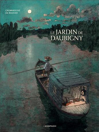 Couverture du livre « Le jardin de Daubigny » de Luc Cromheecke et Bruno De Roover aux éditions Anspach