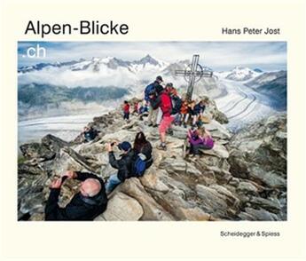 Couverture du livre « Hans peter jost alpen-blicke.ch /allemand » de Jost aux éditions Scheidegger