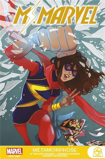 Couverture du livre « Ms. Marvel Tome 2 : Métamorphose » de Adrian Alphona et Takeshi Miyazawa et G. Willow Wilson aux éditions Panini