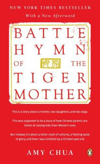 Couverture du livre « Battle Hymn of the Tiger Mother » de Amy Chua aux éditions Penguin Group Us