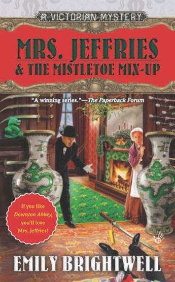 Couverture du livre « Mrs. Jeffries & the Mistletoe Mix-Up » de Brightwell Emily aux éditions Penguin Group Us