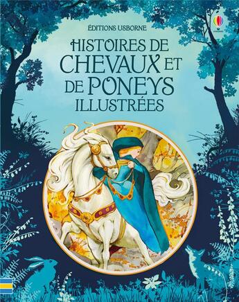 Couverture du livre « Histoires de chevaux et de poneys illustrées » de Natasha Kuricheva et Yvonne Gilbert et Collectif aux éditions Usborne