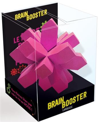 Couverture du livre « Brain booster/rose - vous finirez bien par voir la vie en rose ! » de  aux éditions Larousse