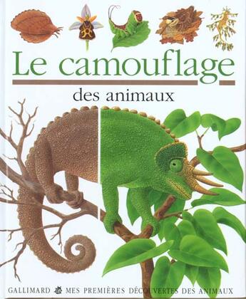 Couverture du livre « Le camouflage des animaux » de Collectif/Mettler aux éditions Gallimard-jeunesse