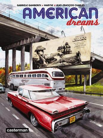 Couverture du livre « American Dreams » de Gamberini/Charles aux éditions Casterman