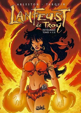 Couverture du livre « Lanfeust de Troy : Intégrale vol.2 : Tomes 4 à 6 » de Christophe Arleston et Didier Tarquin aux éditions Soleil