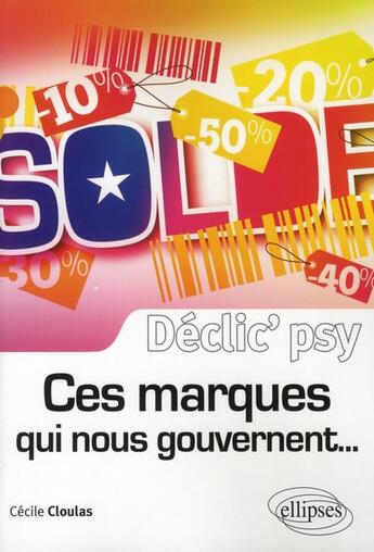 Couverture du livre « Ces marques qui nous gouvernent... » de Souverain aux éditions Ellipses