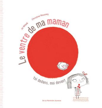 Couverture du livre « Le ventre de ma maman : toi dedans, moi devant » de Jo Witek et Christine Roussey aux éditions La Martiniere Jeunesse