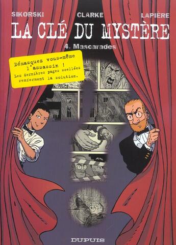 Couverture du livre « MASCARADES » de Sikorski/Lapiere aux éditions Dupuis