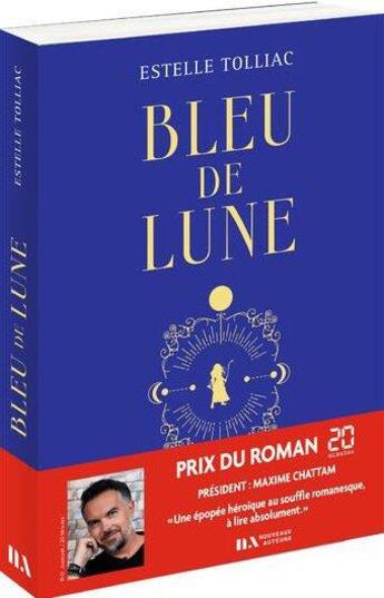 Couverture du livre « Bleu de lune » de Estelle Tolliac aux éditions Les Nouveaux Auteurs