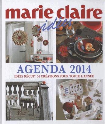 Couverture du livre « Agenda Marie-Claire idées 2014 » de  aux éditions Marie-claire