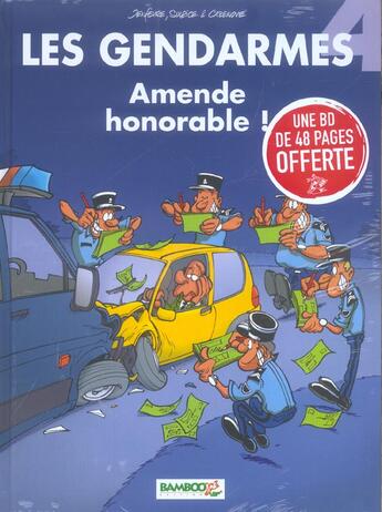 Couverture du livre « Les gendarmes T.4 ; amende honorable ! » de David Lunven et Jenfevre et Olivier Sulpice aux éditions Bamboo