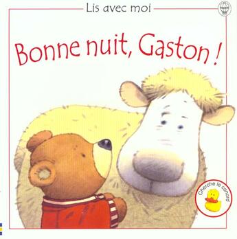 Couverture du livre « Bonne Nuit Gaston » de Phil Roxbee Cox aux éditions Usborne