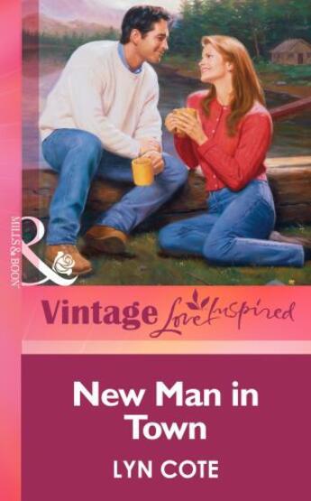 Couverture du livre « New Man in Town (Mills & boon Vintage Love Inspired) » de Cote Lyn aux éditions Mills & Boon Series