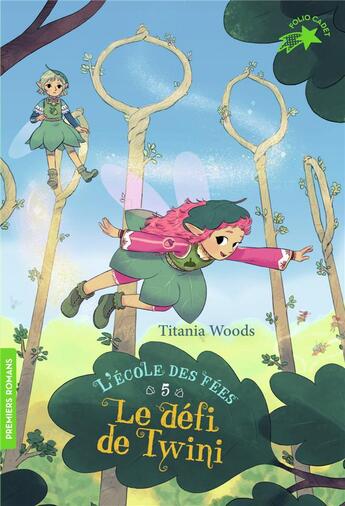 Couverture du livre « L'école des fées Tome 5 : le défi de Twini » de Titania Woods et Smiljana Coh aux éditions Gallimard-jeunesse