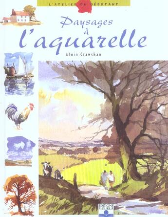 Couverture du livre « Paysages a l'aquarelle » de Crawshaw Alwyn aux éditions Mango