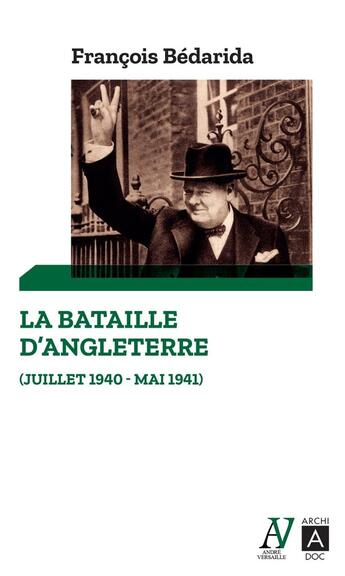 Couverture du livre « La bataille d'Angleterre » de Francois Bedarida aux éditions Archipoche