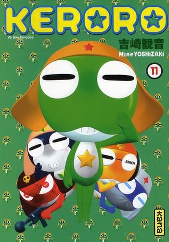 Couverture du livre « Sergent Keroro Tome 11 » de Mine Yoshizaki aux éditions Kana