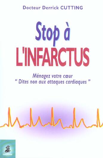 Couverture du livre « Stop a l'infarctus menagez votre coeur, dites non aux attaques cardiaques » de Cutting/Habozit aux éditions Dauphin