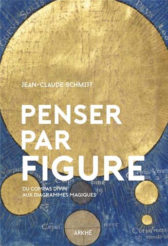 Couverture du livre « Penser par figures ; du compas divin aux diagrammes magiques » de Jean-Claude Schmitt aux éditions Arkhe