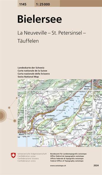 Couverture du livre « Bielersee » de  aux éditions Ofts